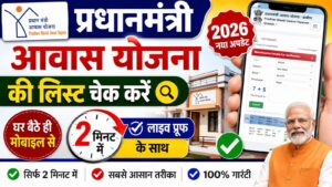 Pradhan Mantri Awas Yojana List Check